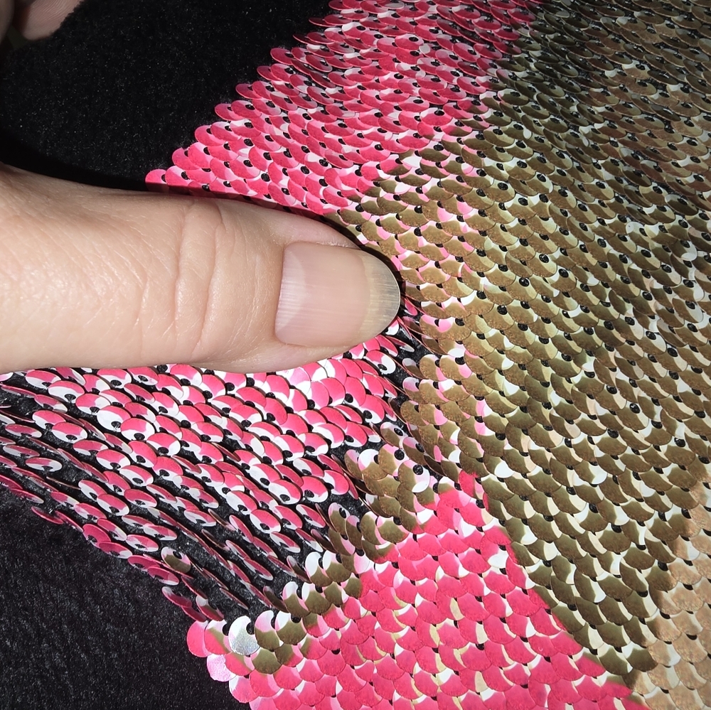Sequin Monkey Emoji Pillow - Picture 3 of 3